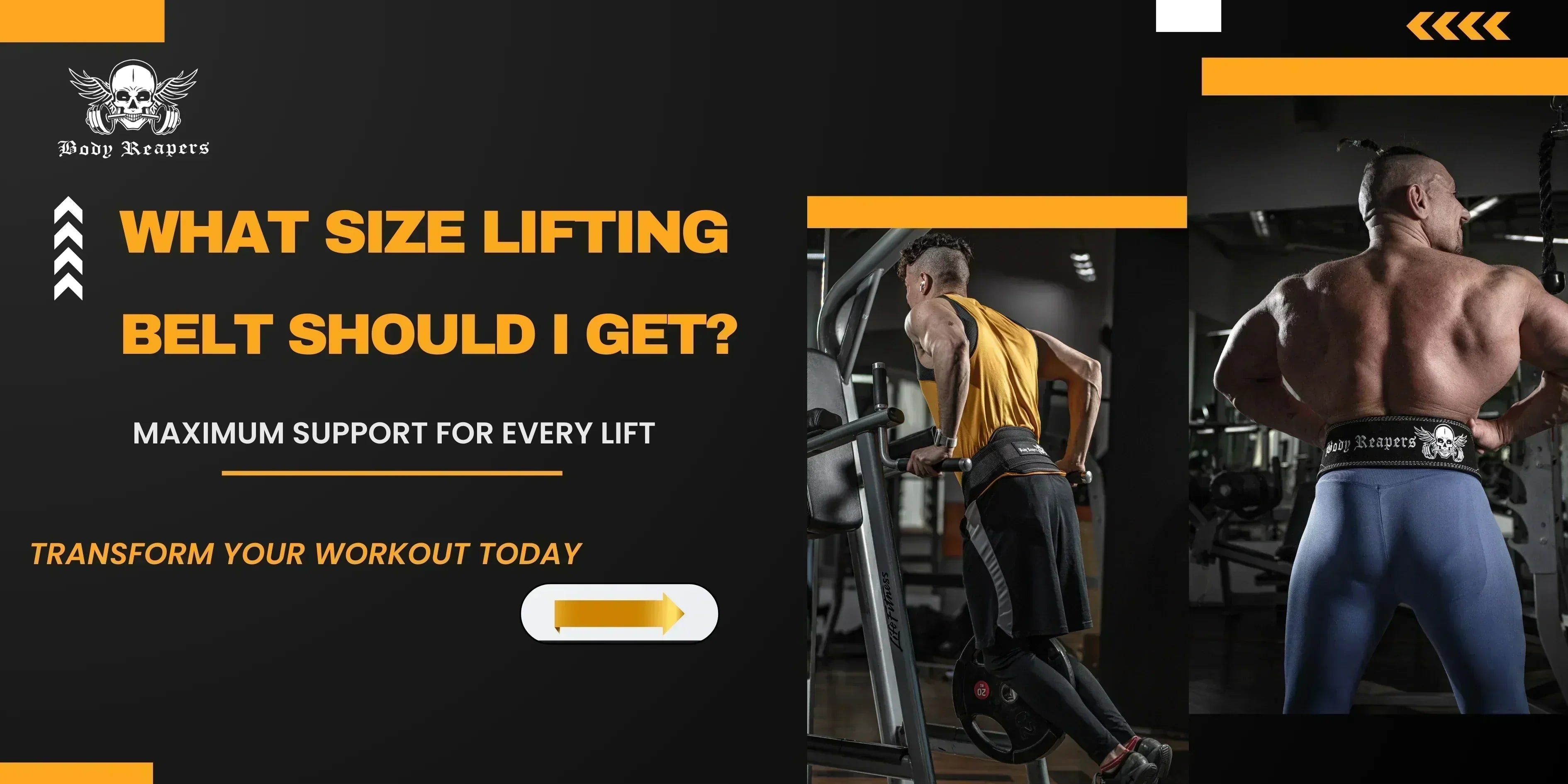 Size of Weightifting Belt