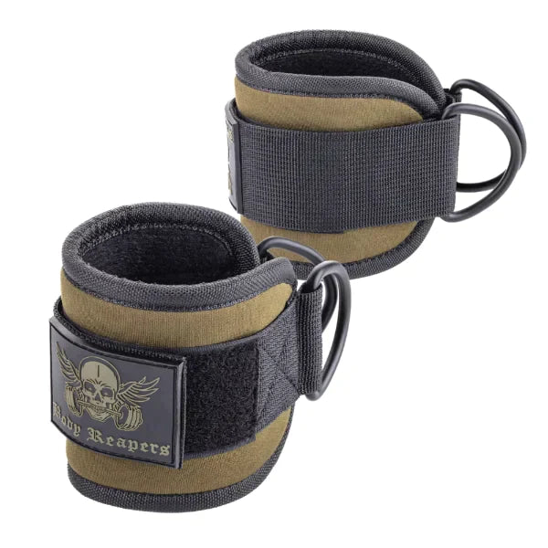 Green Ankle Straps for Cable Machine