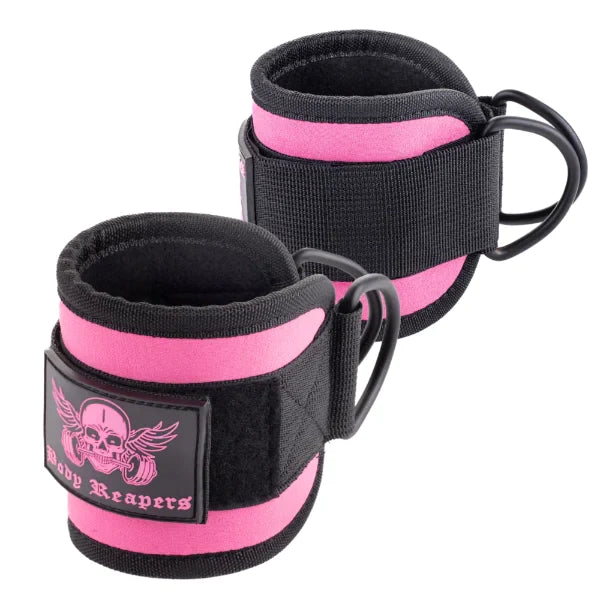 Pink Ankle Straps for Cable Machine