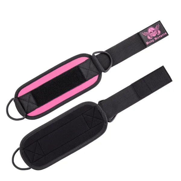 Pink Ankle Straps for Cable Machine