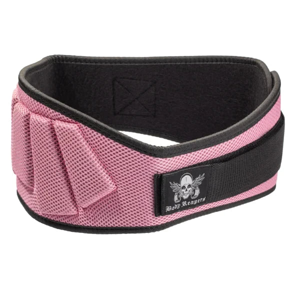 Pink Neoprene Weightlifting Belt