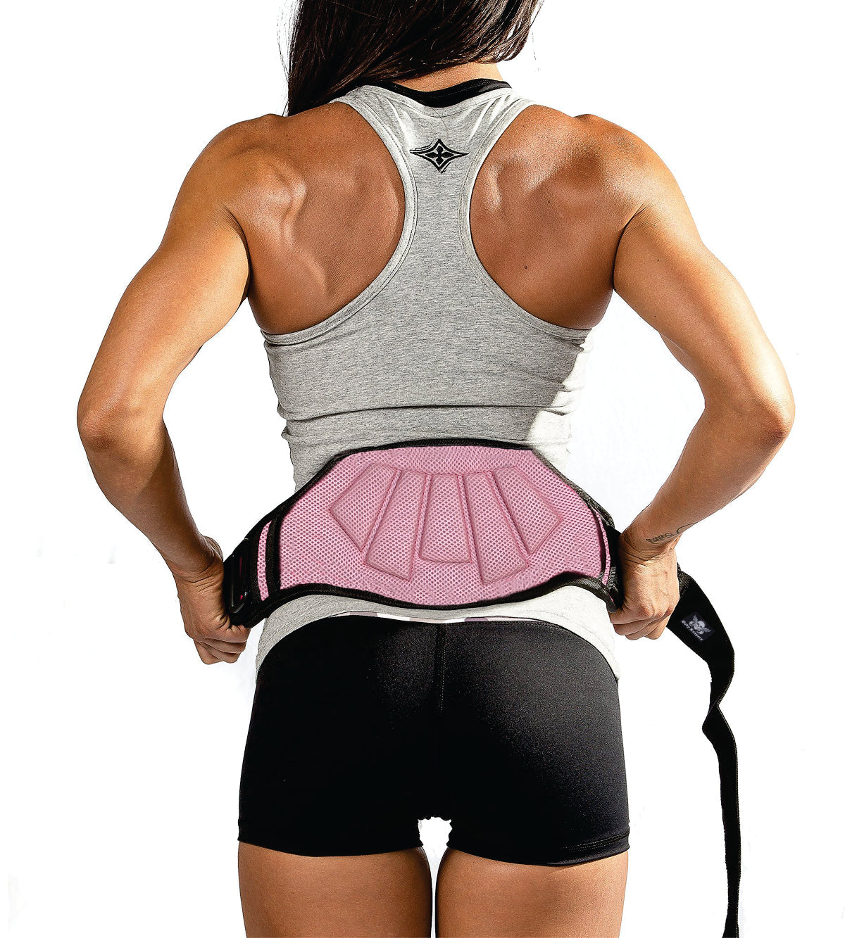 Pink Neoprene Weightlifting Belt