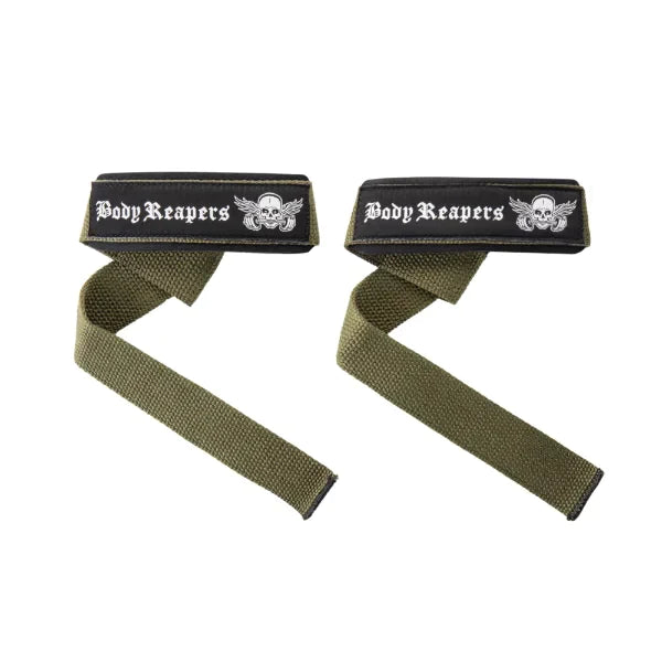 Green Weight Lifting Straps