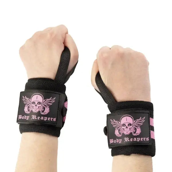 Pink Wrist Wraps