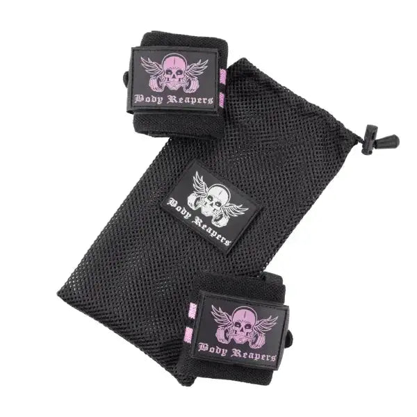 Pink Wrist Wraps
