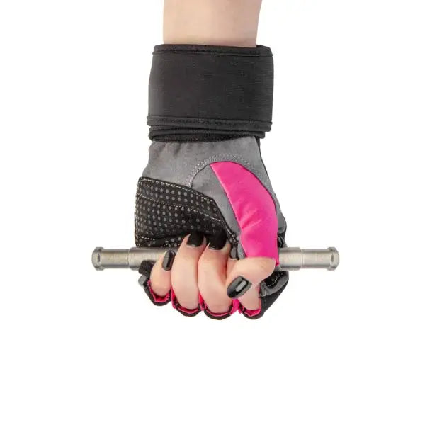 Pink Weight Lifting Gloves