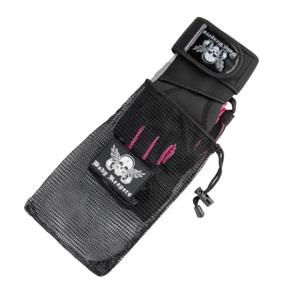 Pink Weight Lifting Gloves