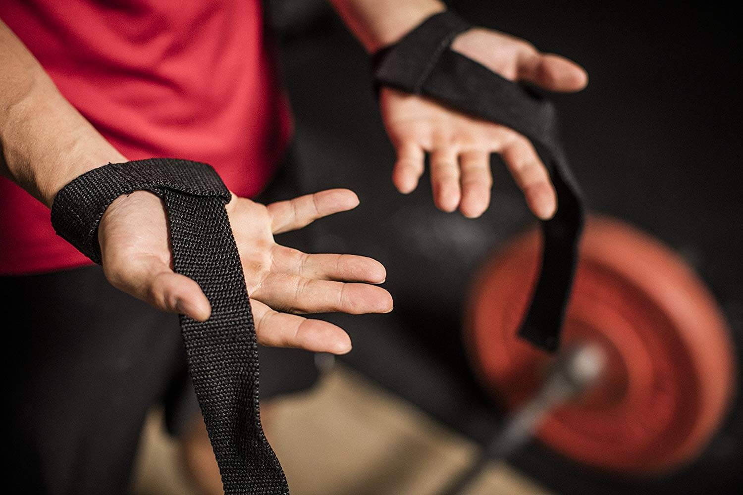 How to wear figure 8 lifting straps?