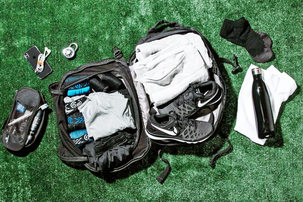 How to Pack Your Gym Gear When Traveling