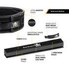 Body Reapers 10mm lever belt design and features infographic