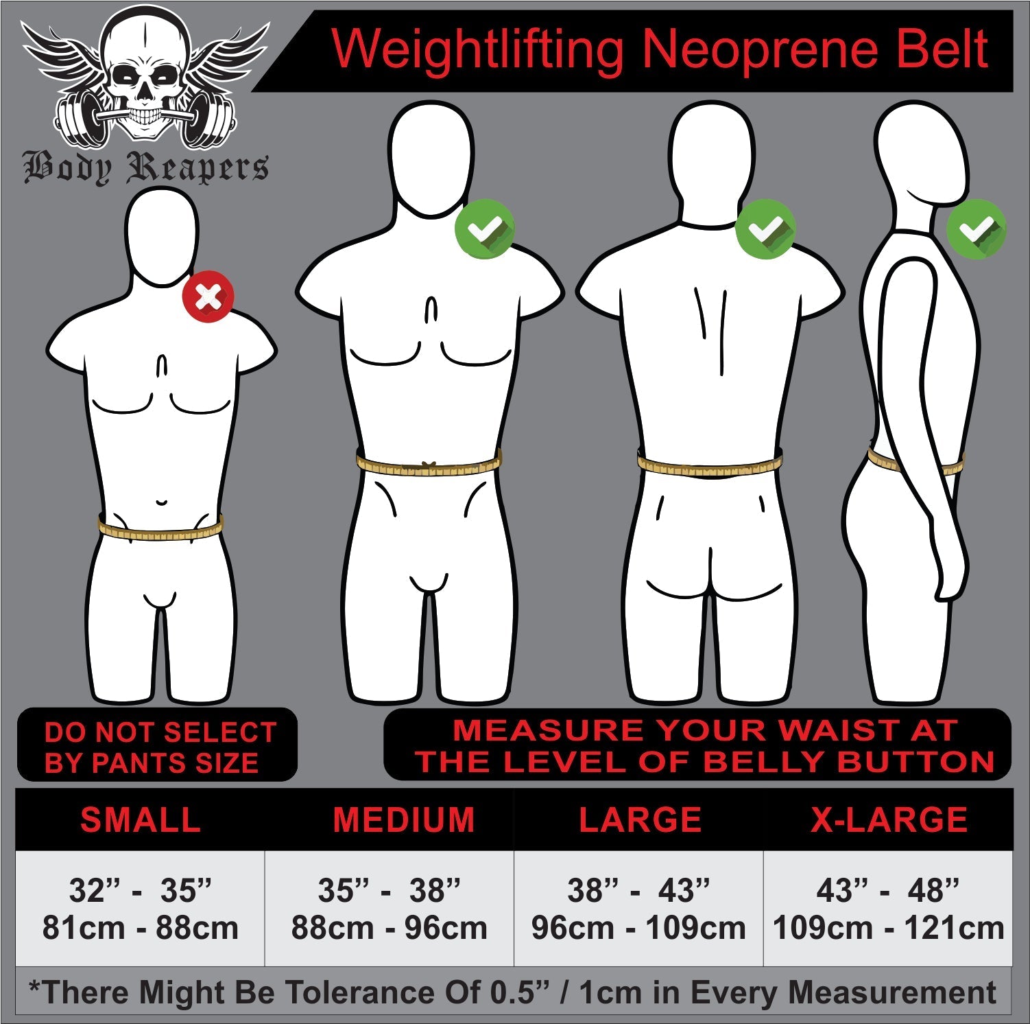 Body Reapers Neoprene 6" Weightlifting Belt Camo Commando