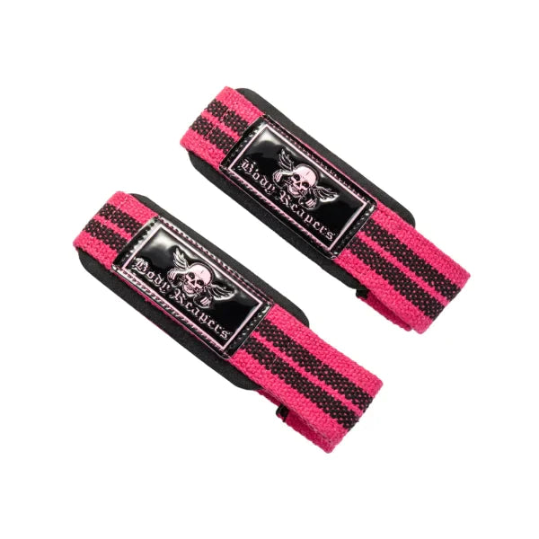 Body Reapers Weight Lifting Straps 24" Pink Panther Power