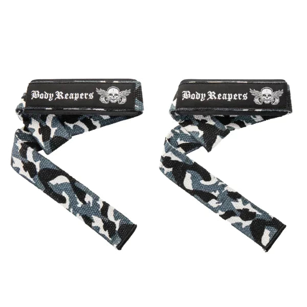 Grey Weight Lifting Straps 
