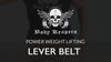 10MM Weight Lifting Lever Belt