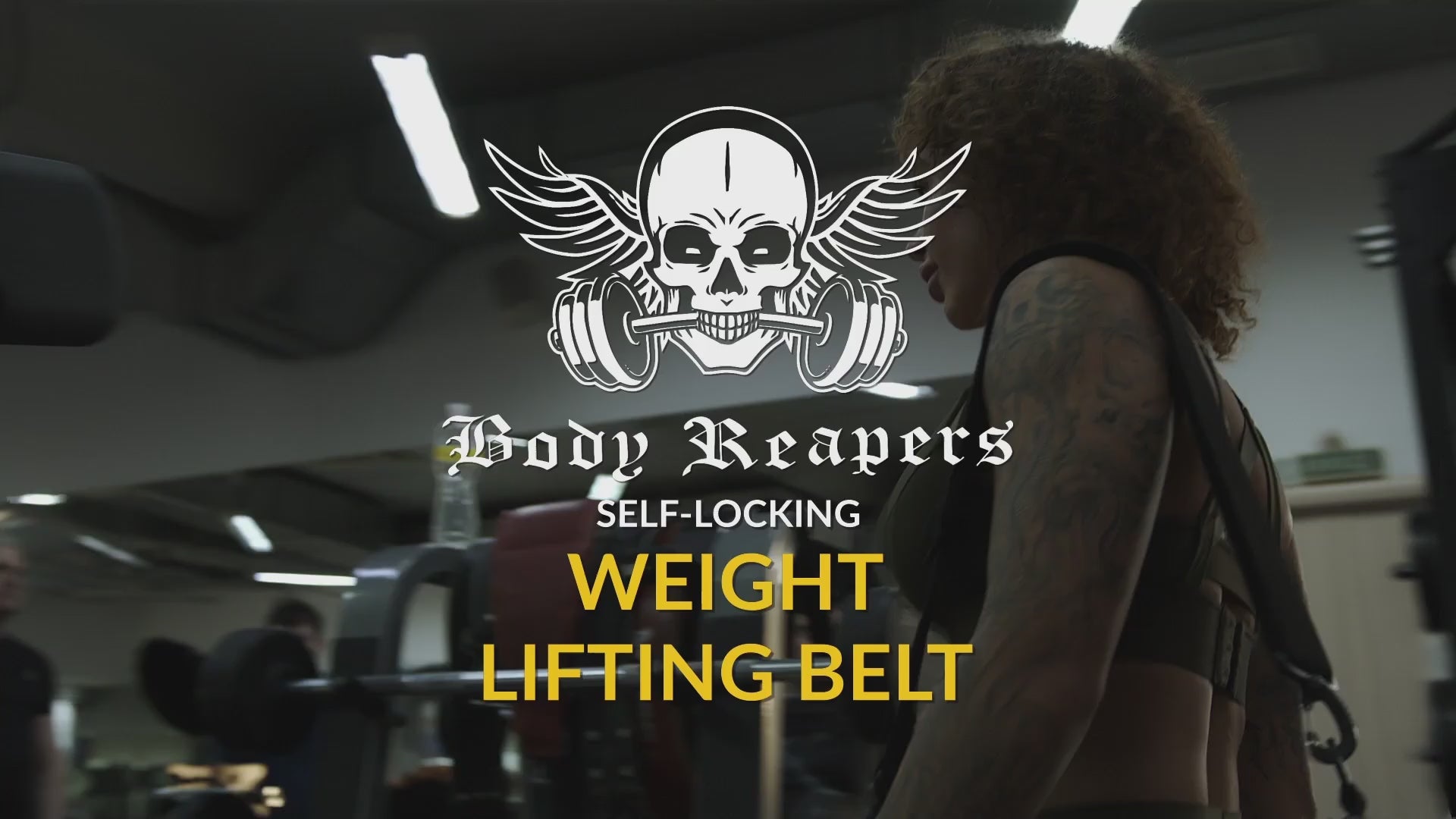 Weight Lifting Auto-Locking Belt
