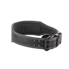 weight lifting leather belt